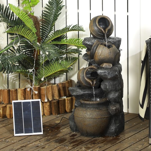 Solar powered garden water - powered,
