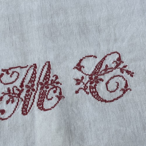 Antique french pure linen - antique,