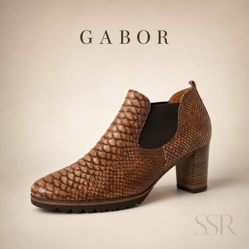 Gabor snake embossed leather - gabor,