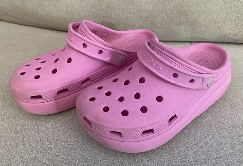 Girls summer pink - pink, platform