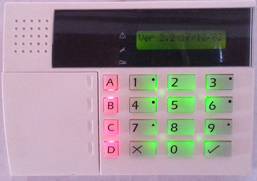 Scantronic 9930 remote - 9930, alarm