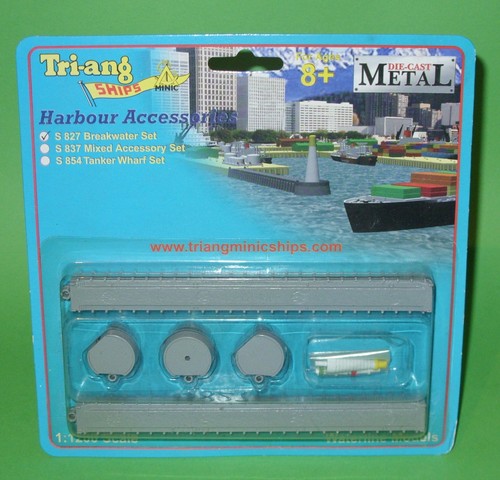 Tri ang ships s827 harbour - tri-ang, /