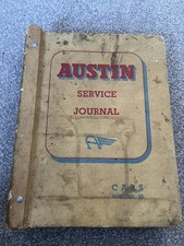 1950’s Austin Service Journal - Volume 25 - covers Healey, A40/A50 etc. 