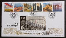 Benham First Day Cover - A-Z UK Landmarks Part 1