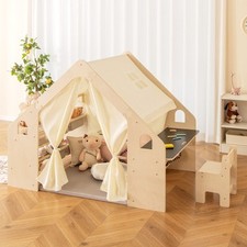 Kids playhouse wooden - 6-in-1,