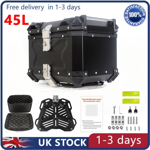 45l motorcycle rear - rear, top