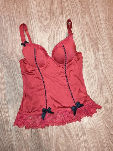 Lovehoney red lace corset - lovehoney,