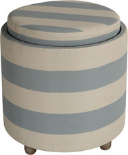 Blue and White Striped Keyes