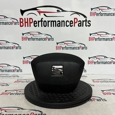 STEERING AIR BAG 2015 SEAT Leon MK3 2.0L TDI HORN DRIVER SIDE 5F0880201C OEM (S1