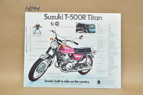 Vintage nos 1971 suzuki - vintage,