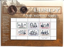 1977 LUNDY THE ROYAL VISIT ONE