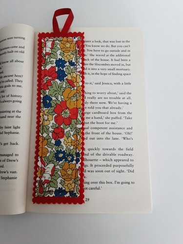 Liberty london fabric - liberty, bookmark