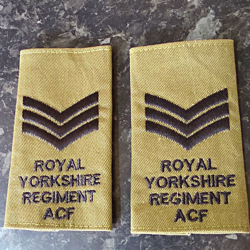 Royal yorkshire regiment acf - yorkshire,
