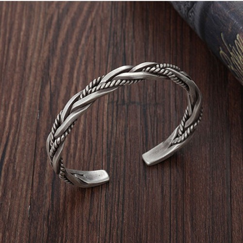 925 sterling silver twisted - silver,