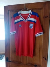1980-83 England Away Shirt Retro Admiral, medium, pit to pit 21 inches. 