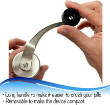 Pill Grinder/Crusher - Crushes