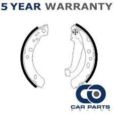 Brake Shoes Set Rear CPO Fits Nissan Micra 1995-2002 1.0 1.3 1.4 1.5 D