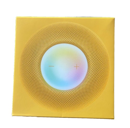 Apple home pod mini yellow - pod,