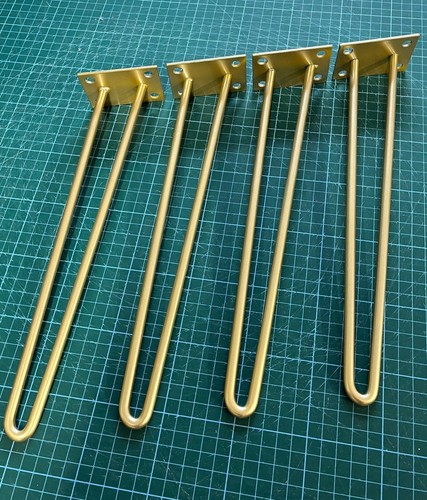 Set gold hairpin - of, 4