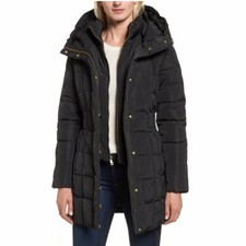 Cole Haan Womens Black Puffer