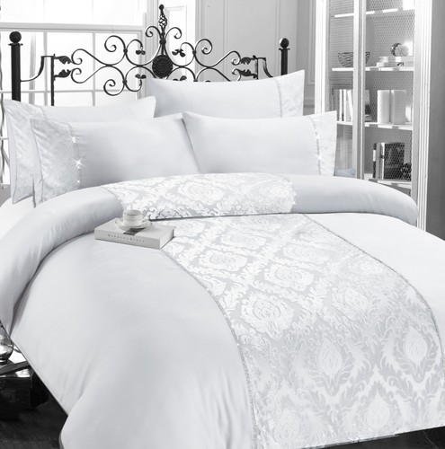 Duvet cover set - damask, velvet
