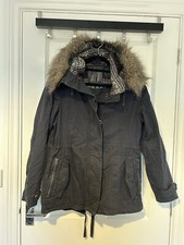 New Look Navy Parka Coat |