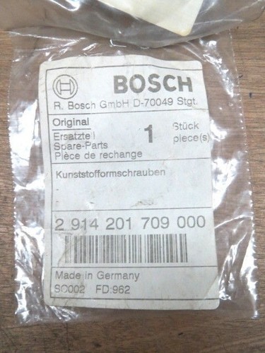 Bosch spare parts - bosch,