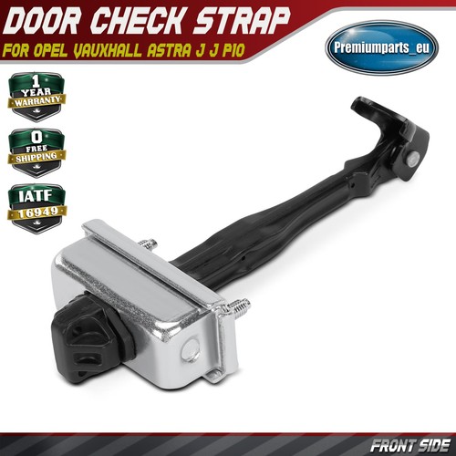 Door check strap front - door, left