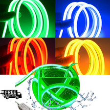 LED Strip Neon Flex Rope Light Waterproof 220V Flexible Outdoor Light 15 x 25mm