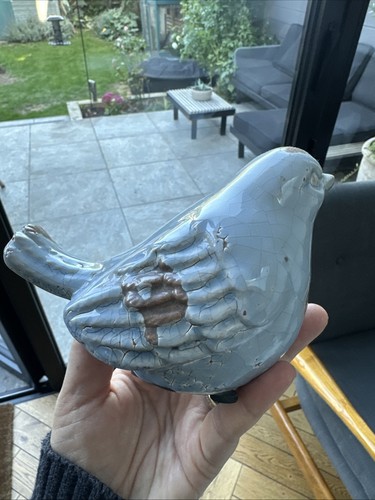 Vintage ceramic dove bird - ceramic,