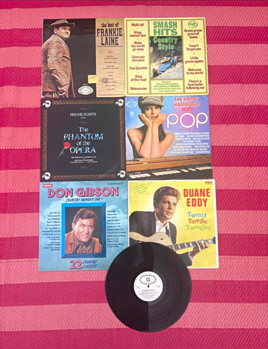 Vintage vinyl records - records, –