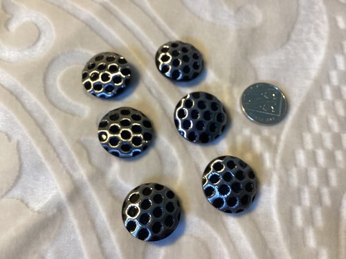 Set vintage glass buttons - of,