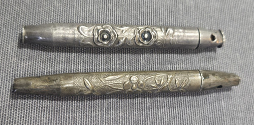 Antique loth silver sewing - 13,