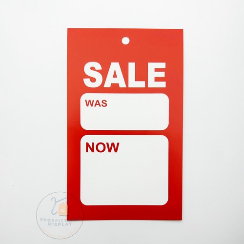 Sale was now large - large, cards