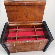 Vintage Art Deco Tiger Maple