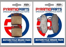 Front & Rear Brake Pads for Sachs 125 MadAss 2009