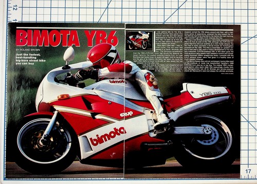 Vintage 1989 bimota yb6 - vintage,