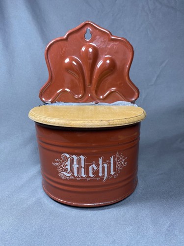 Vintage german enamel hanging - vintage,