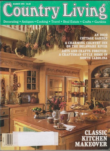 Country living march - march, 1993