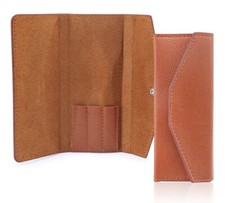 Tweezers Comestic Tools Case Storage Pouch Leather Kit Makeup Nails Pencil Bag