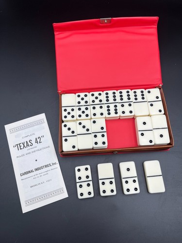 Vintage domino cardinal - vintage, by