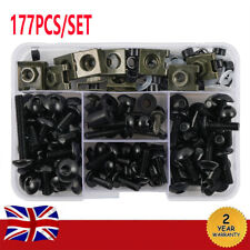 177x Fairing Complete Bolts Kit Body Screws For Yamaha YZF R125 2008-2018 Black