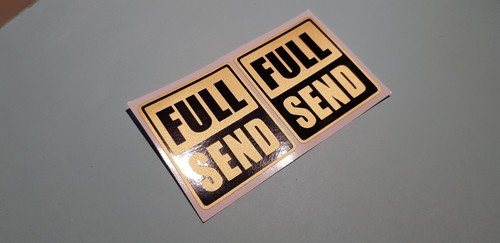Gold full send rock shox - 2x,