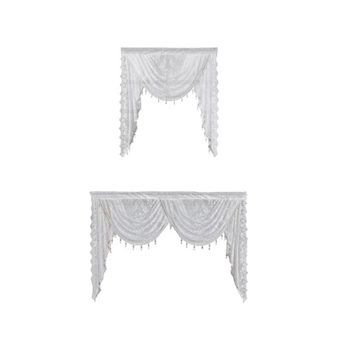 Waterfall window valance - waterfall,