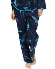 Cyberjammies Marina Pyjama Bottoms Whale Print Womens Comfortable Nightwear 5019