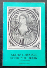 Geffrye Museum Study Note Book