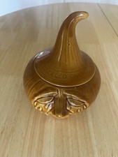 VINTAGE Crying Face Pickled Onion Ceramic Pot, Szeiler Studio 1970’s