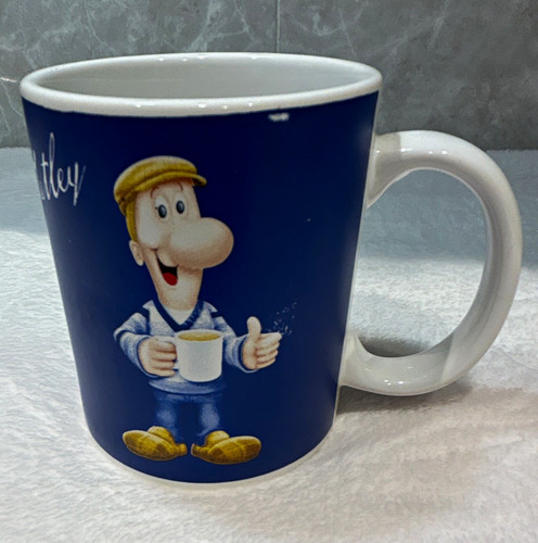 Tetley tea folk blue ceramic - folk,
