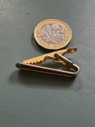Vintage tie clip - clip,