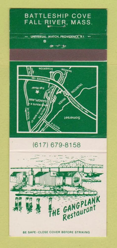 Matchbook cover gangplank - -,
